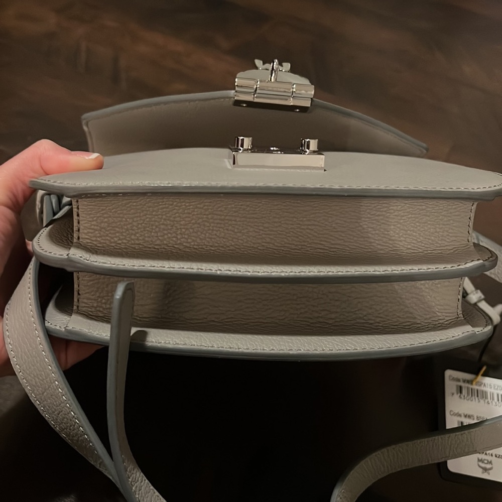MCM Patricia Leather Crossbody Bag - Picture 6 of 9